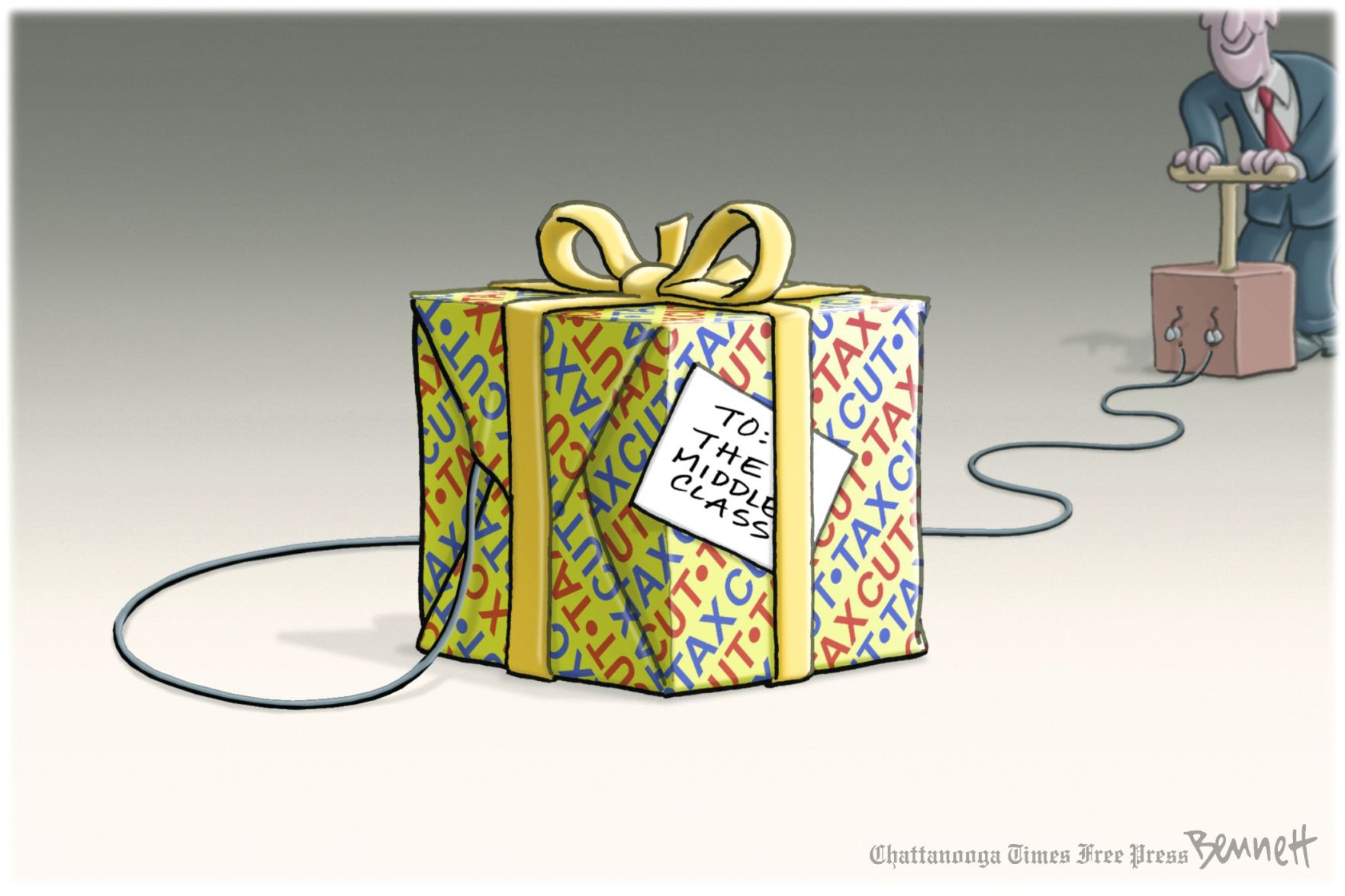 Clay Bennett editorial cartoon
